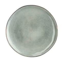 Stoneware Side Plate Olive Green