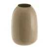 Stumpy Vase Reactive Tan