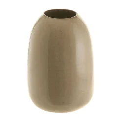 Stumpy Vase Reactive Tan