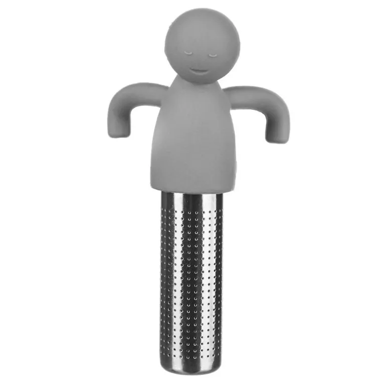 Tea Strainer with Person Top