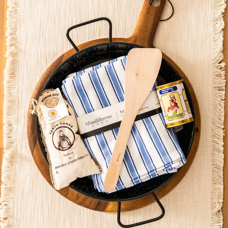 Tea Towel Set/4 Marine & Midnight Stripe