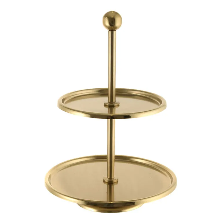 2 Tier Serving Stand Matt Gold