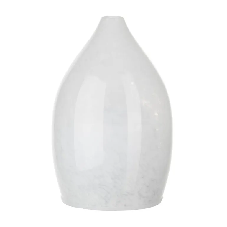 White Glass Ultrasonic Diffuser Tulip Shape with Marble