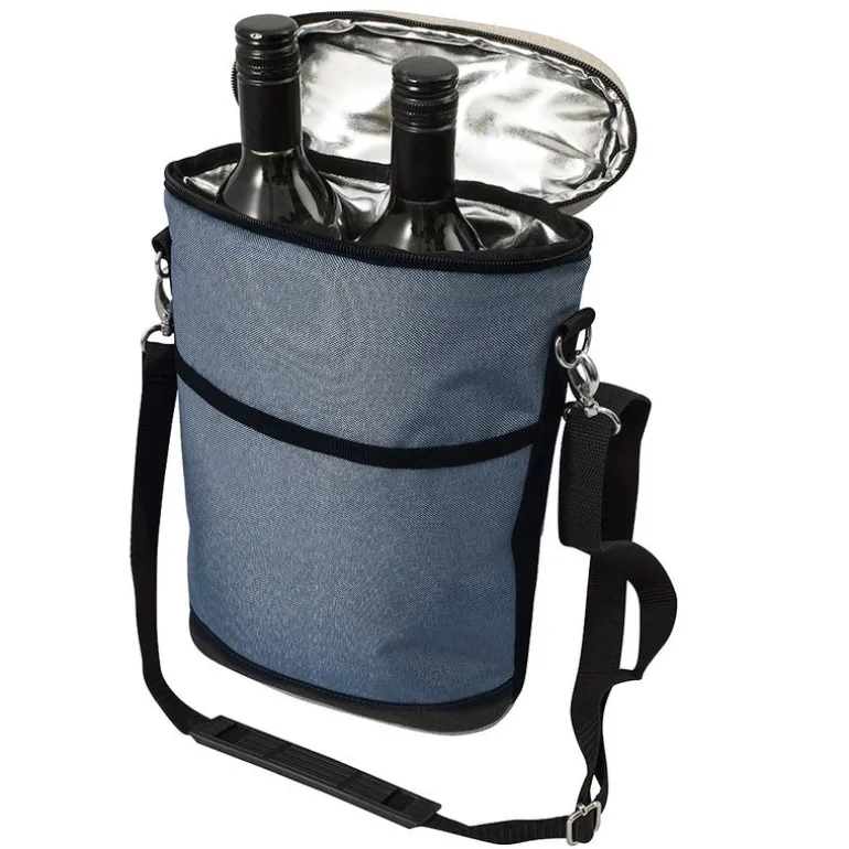 Wine Carrier Bag for 2 Bottles with Temperature Control