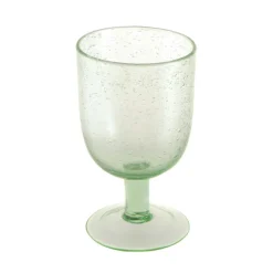 Wine Glass Bubble Green