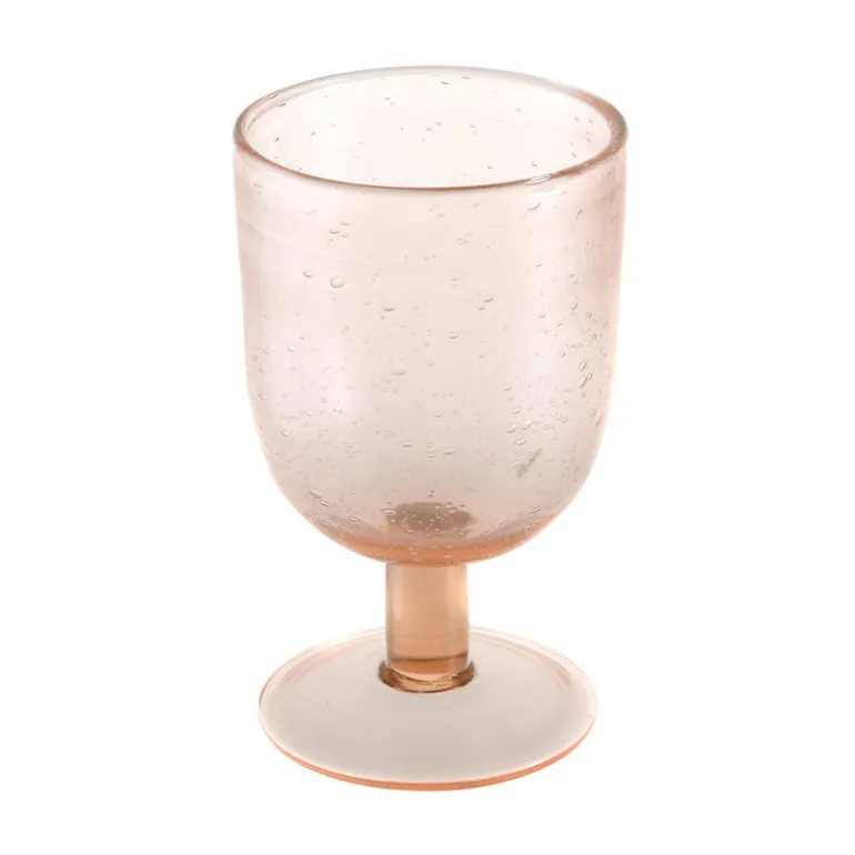 Wine Glass Bubble Rose Pink